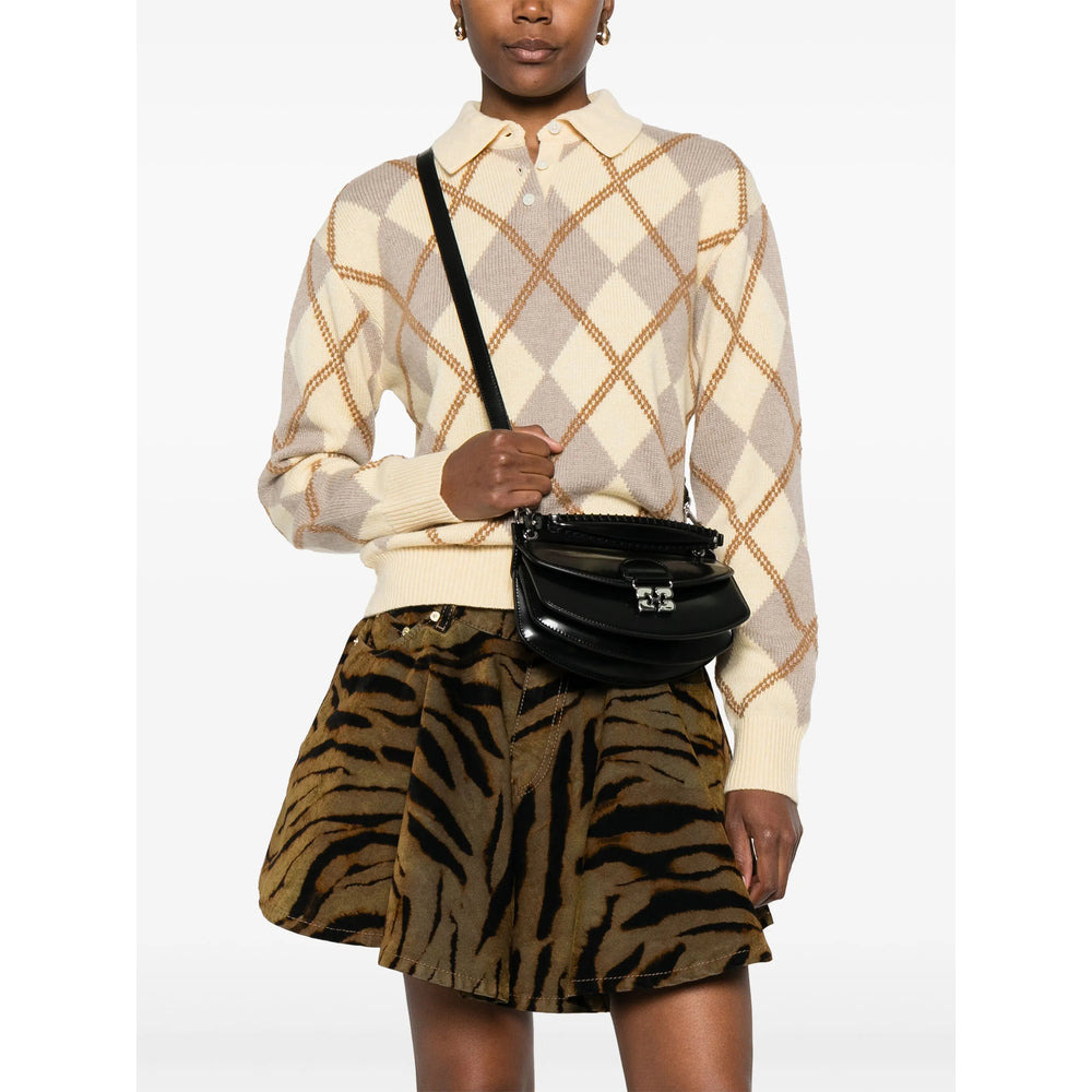 Ganni Black Satchels & Cross Body Bags Women - 3