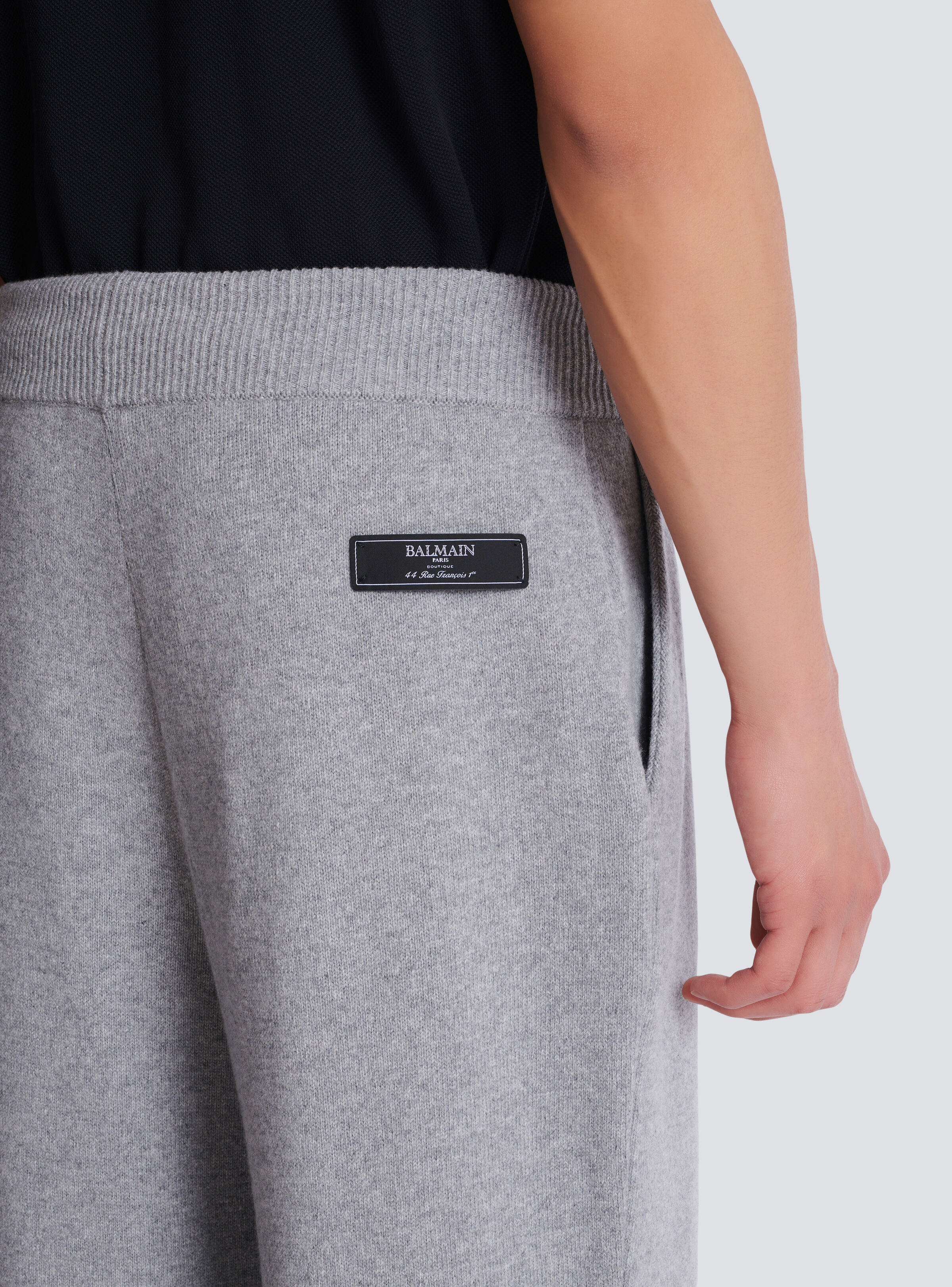 Eco-cashmere jogging bottoms - 6