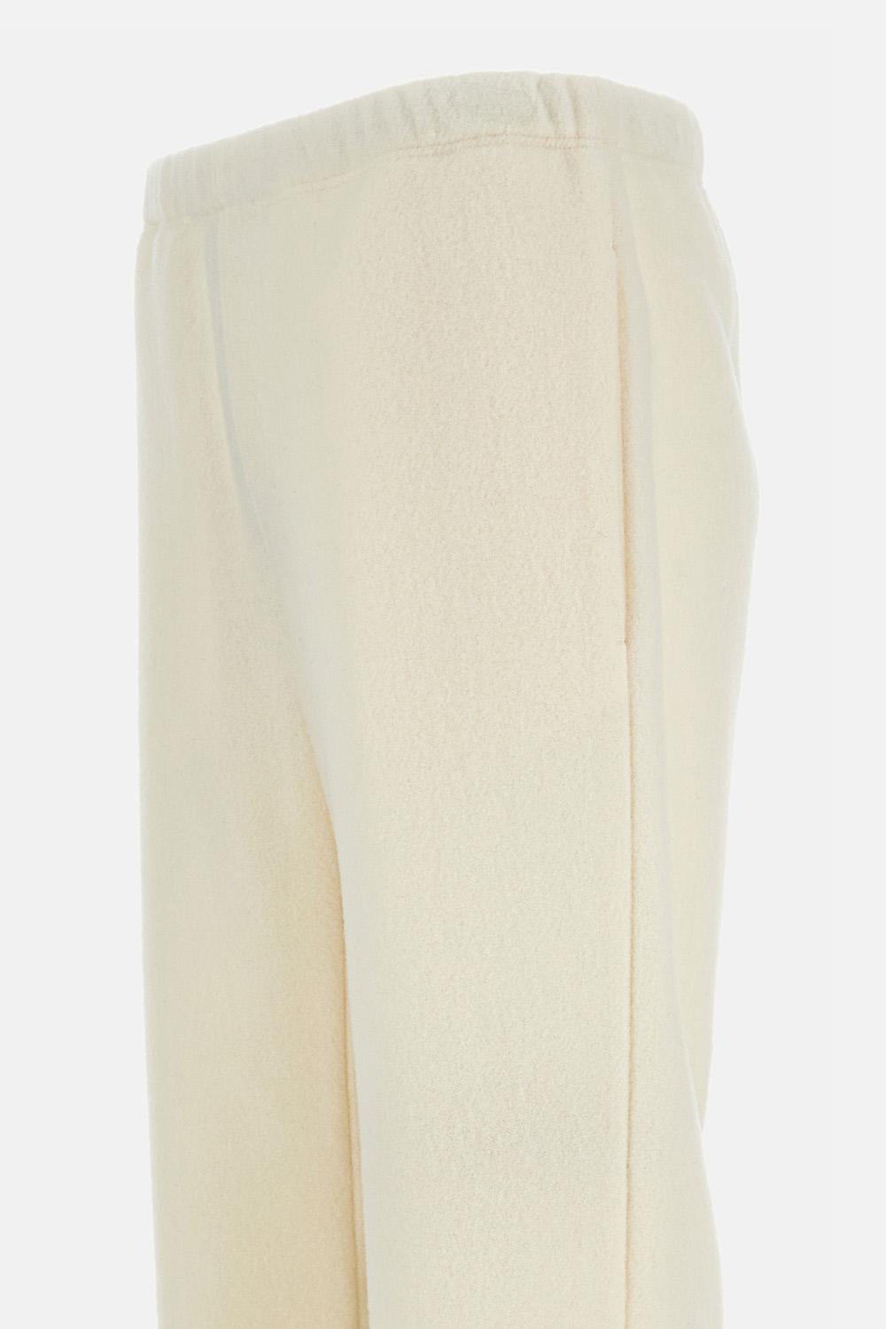 NATURAL FLEECE TROUSERS - 4