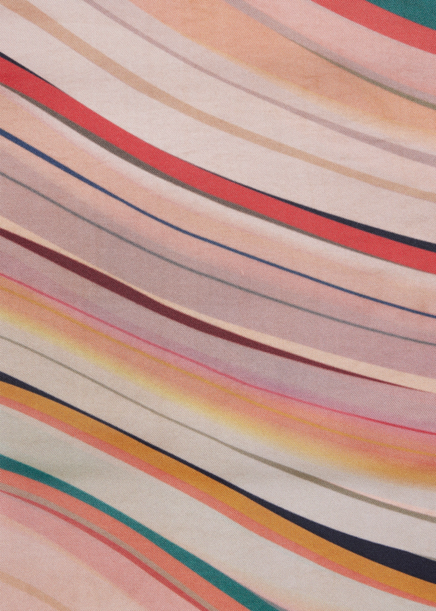 Women's 'Dusky Swirl' Silk Square Scarf - 4