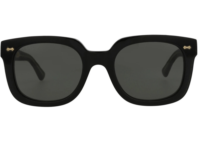 Gucci Square-Frame Acetate Sunglasses Black Black Grey (GG0912S-30010538-001) 1
