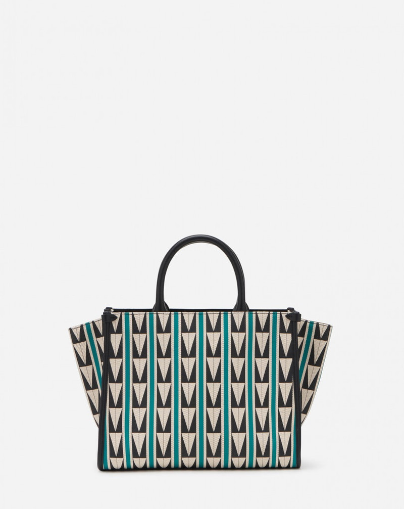 PM TOTE BAG IN COTTON WEAVE 2