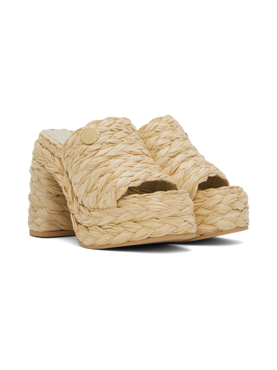 Beige Skyla Heeled Sandals - 4