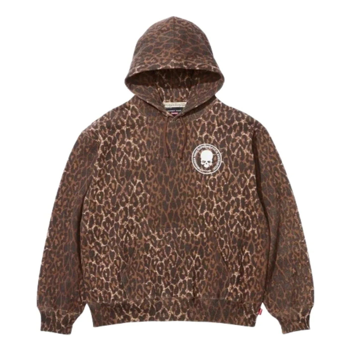 Supreme FW25 x Number (N)ine Hooded Sweatshirt 'Leopard' SUP-FW25-266-LEO - 1