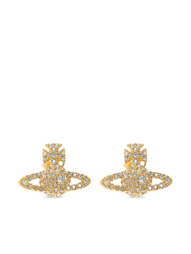 orb crystal earrings 1