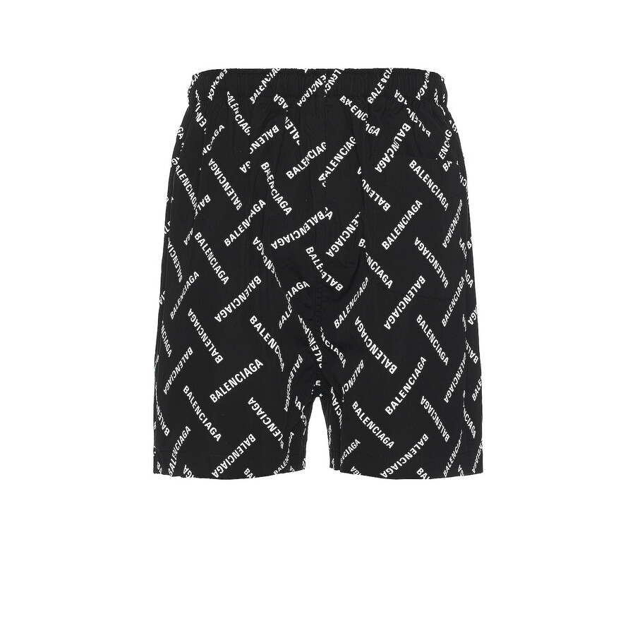 Balenciaga Men's Pyjama Logo-Print Short - 6