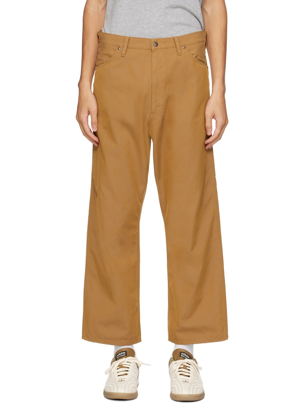 Tan Painter Trousers - 1