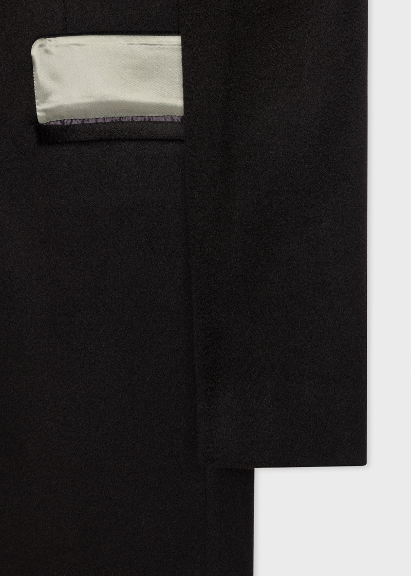 Cashmere Wool Epsom Coat 4