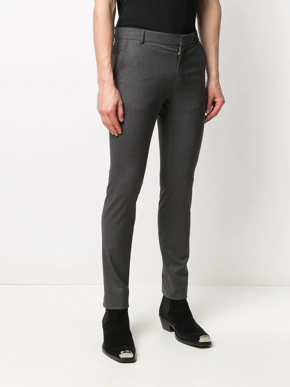 skinny-fit tailored trousers - 3