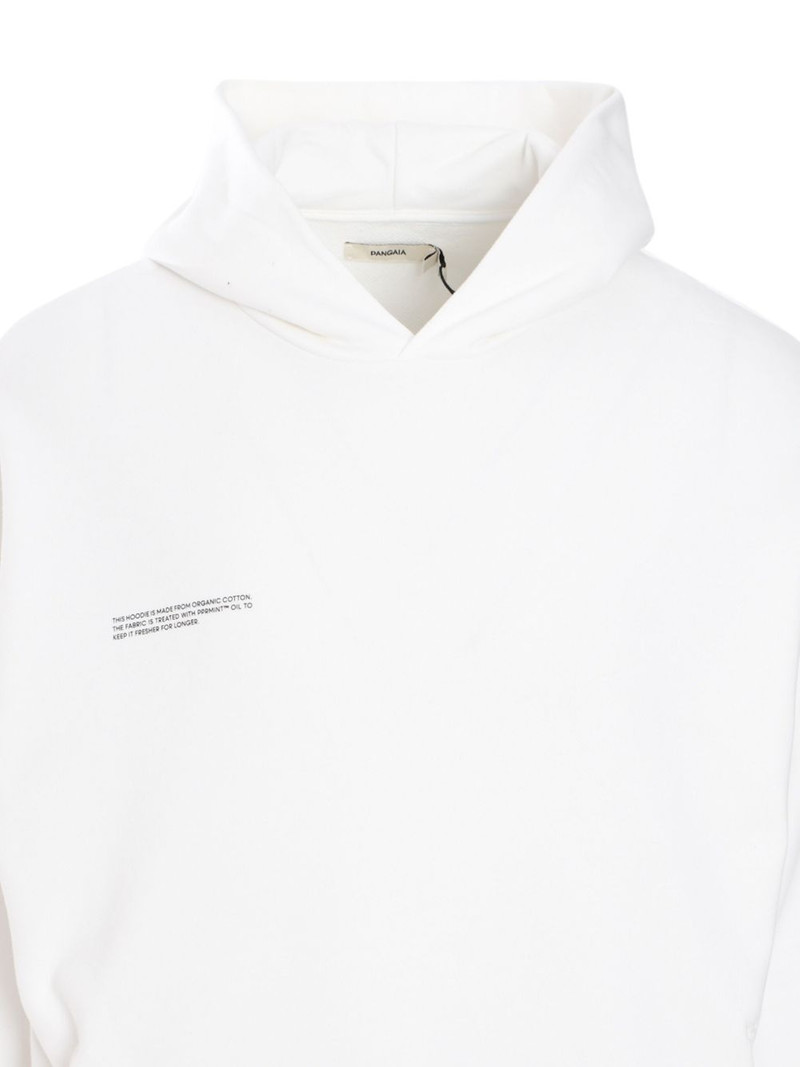 PANGAIA logo-print hoodie outlook