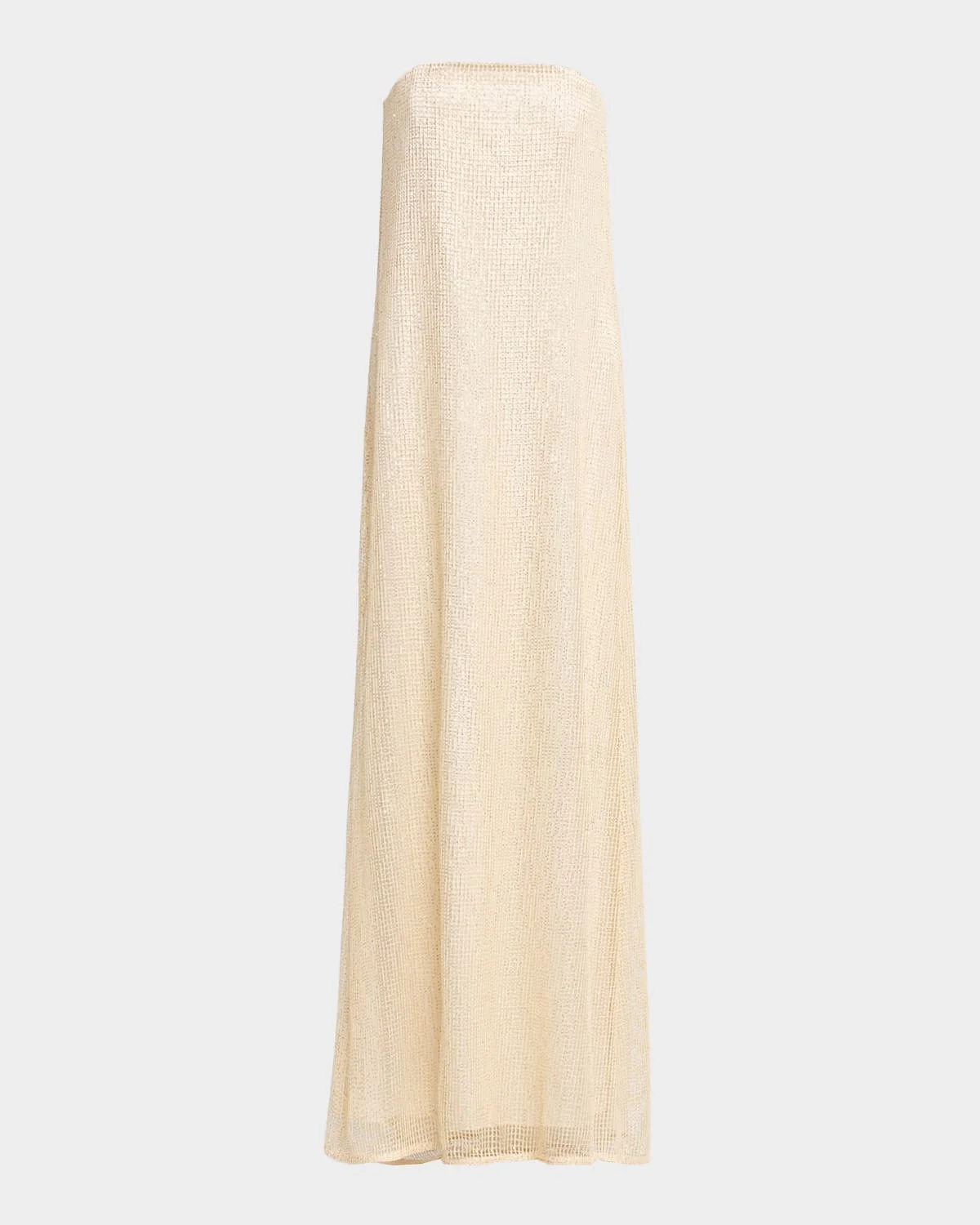 Carolyns Embellished Strapless Gown - 1