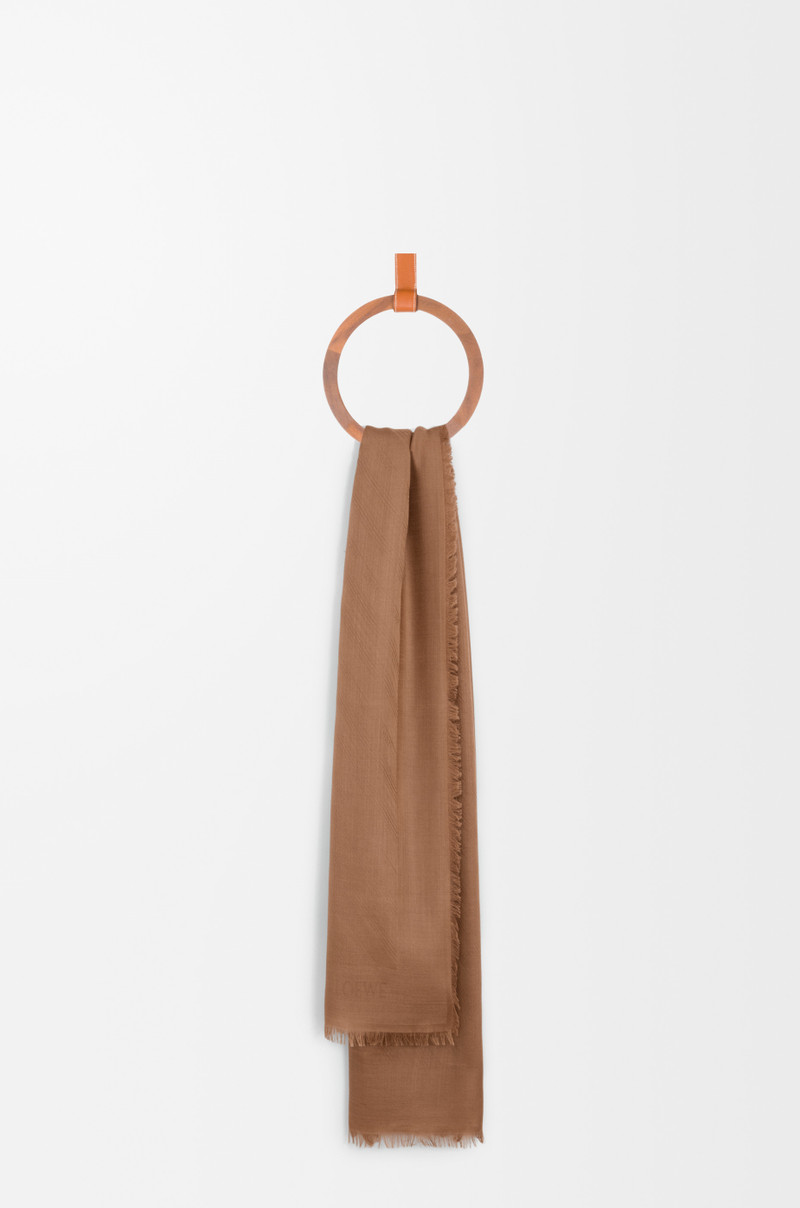 Loewe Scarf in wool and silk outlook