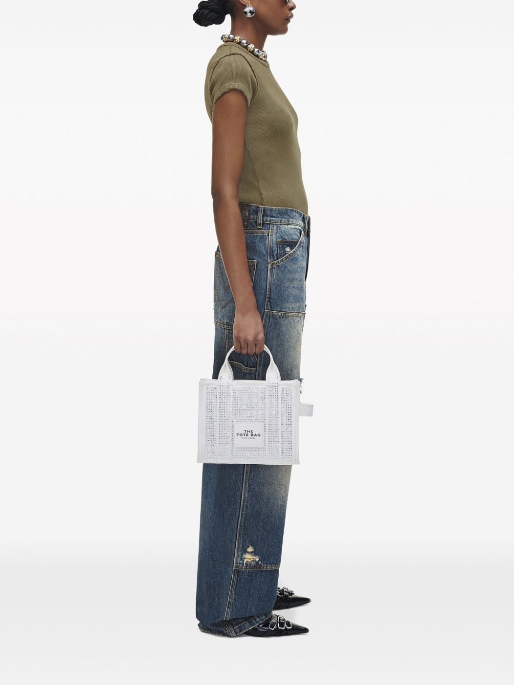 The Small Crystal Canvas Tote bag - 3