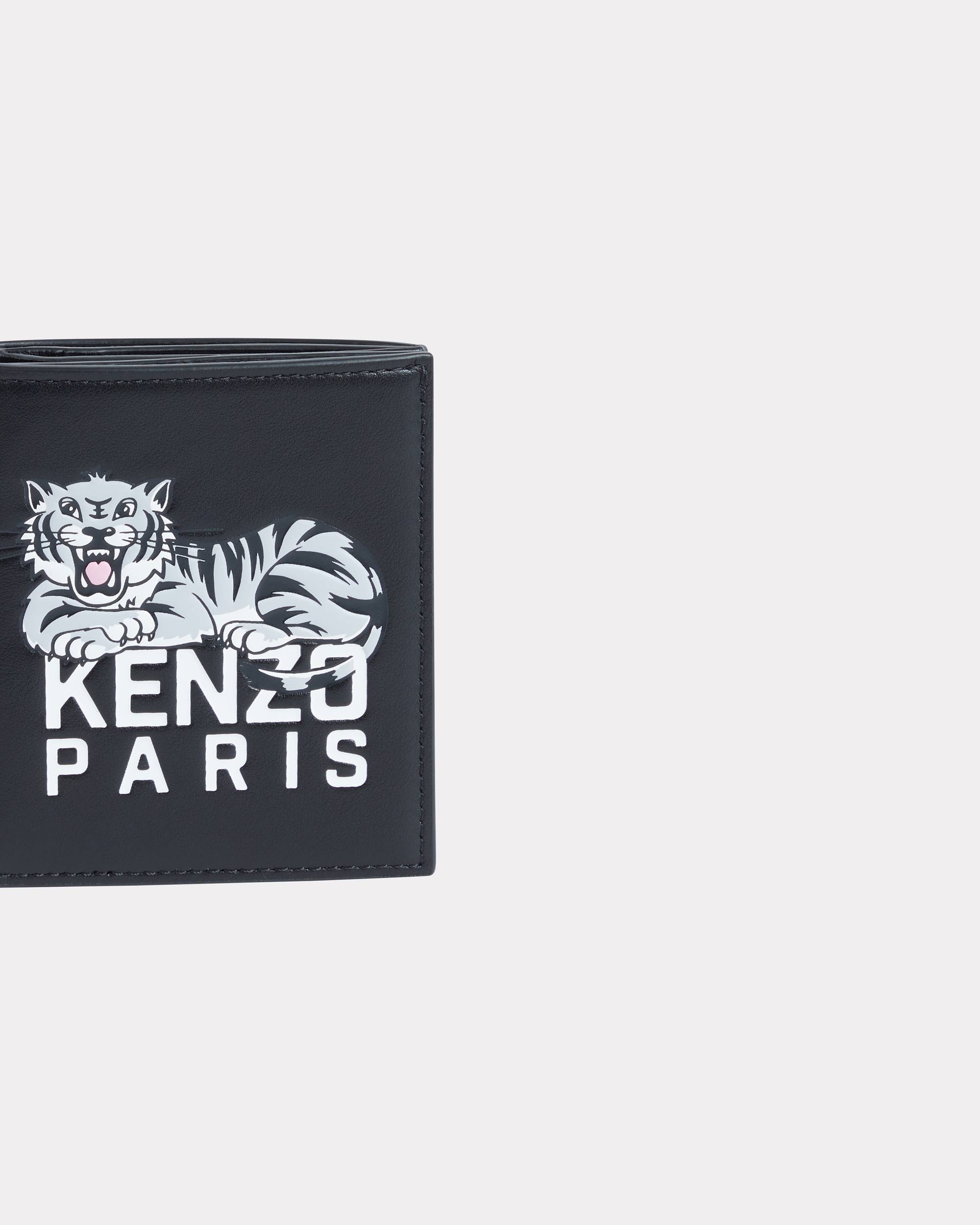 'KENZO Varsity' leather mini fold wallet - 3