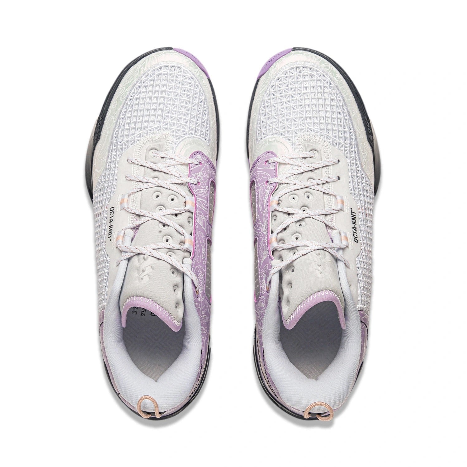 Li-Ning Wade 808 4 Ultra 'Grey Purple' ABAU065-3 - 5