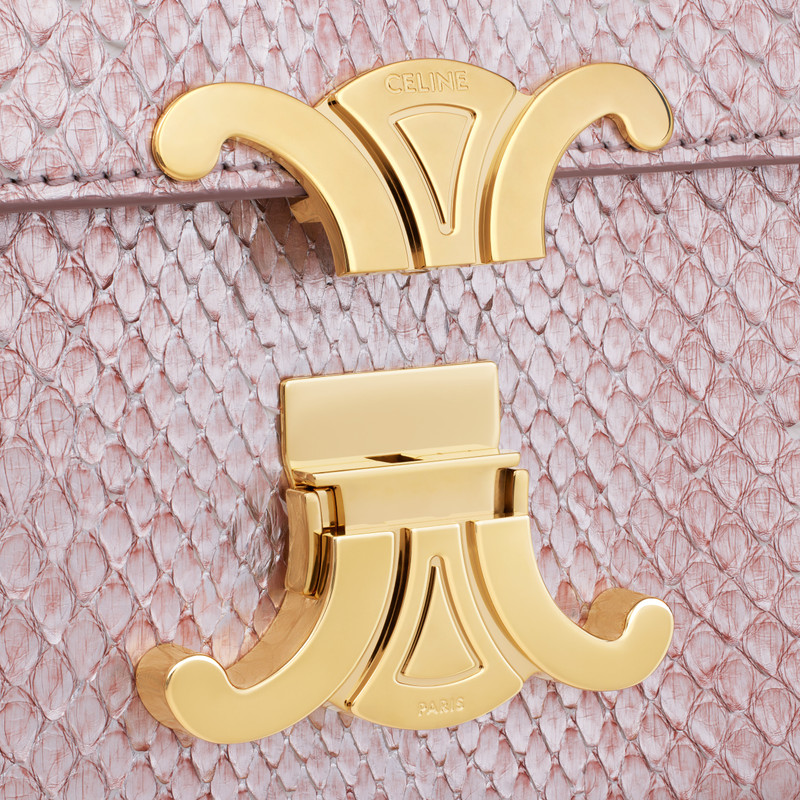 CHAIN SHOULDER BAG CLAUDE in pearly python 5