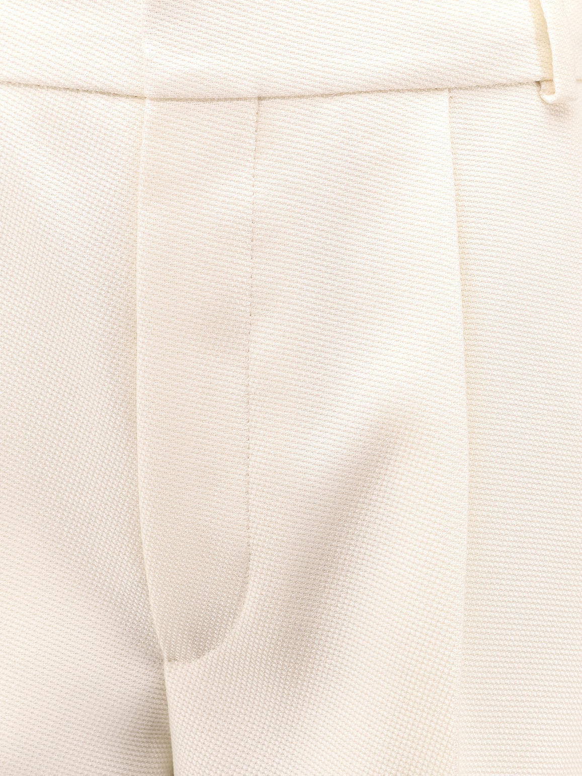 Dior Women Flared Virgin Wool And Silk Trousers - 3