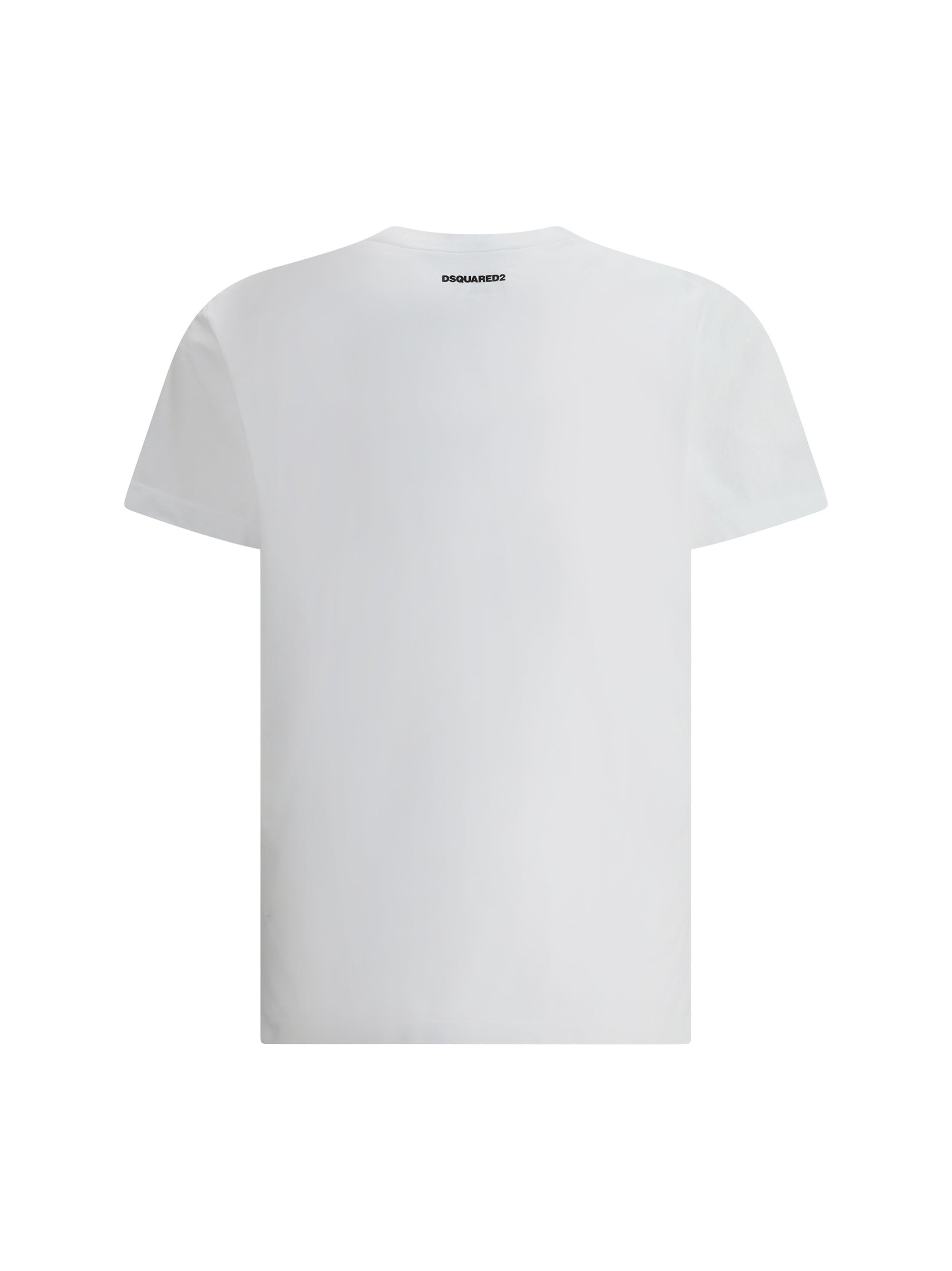 Dsquared2 Men T-Shirt Whit Maxi Print - 2