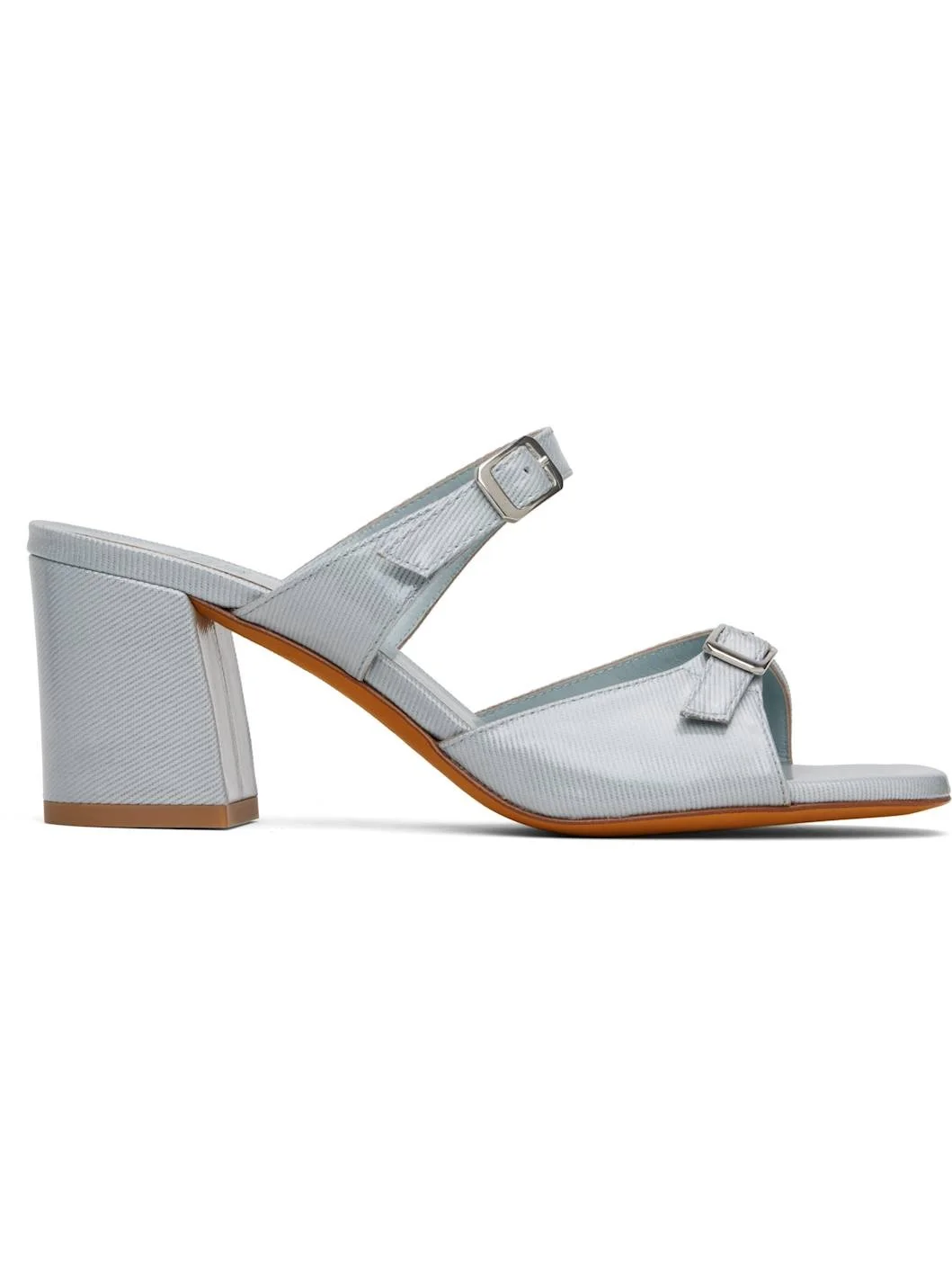 Blue Una Heeled Sandals - 1