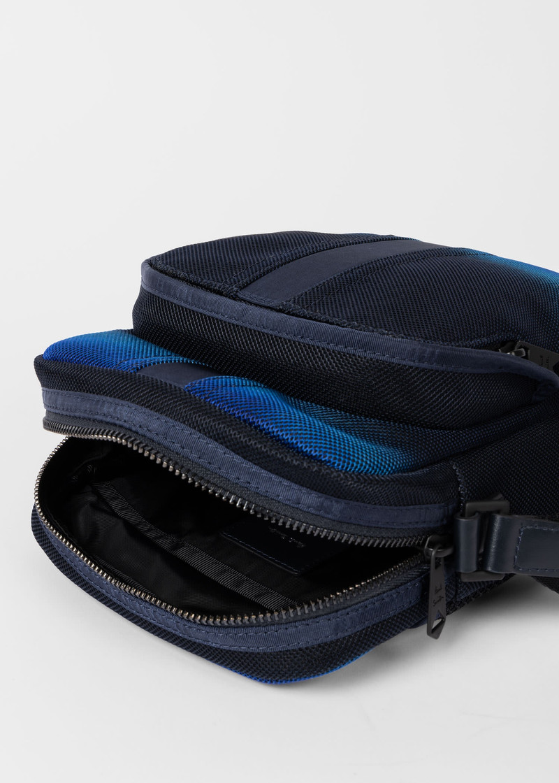 Navy 'Glow Polka' Flight Bag 5