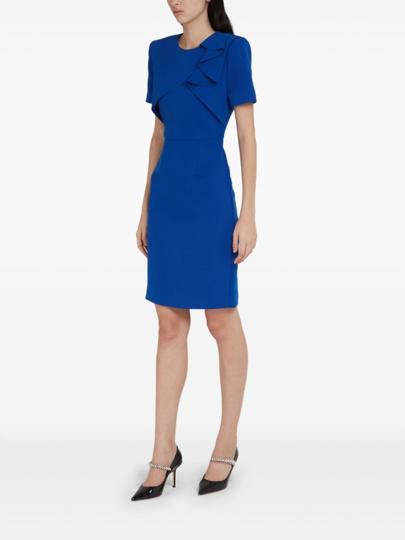 ROLAND MOURET ruffled dress outlook