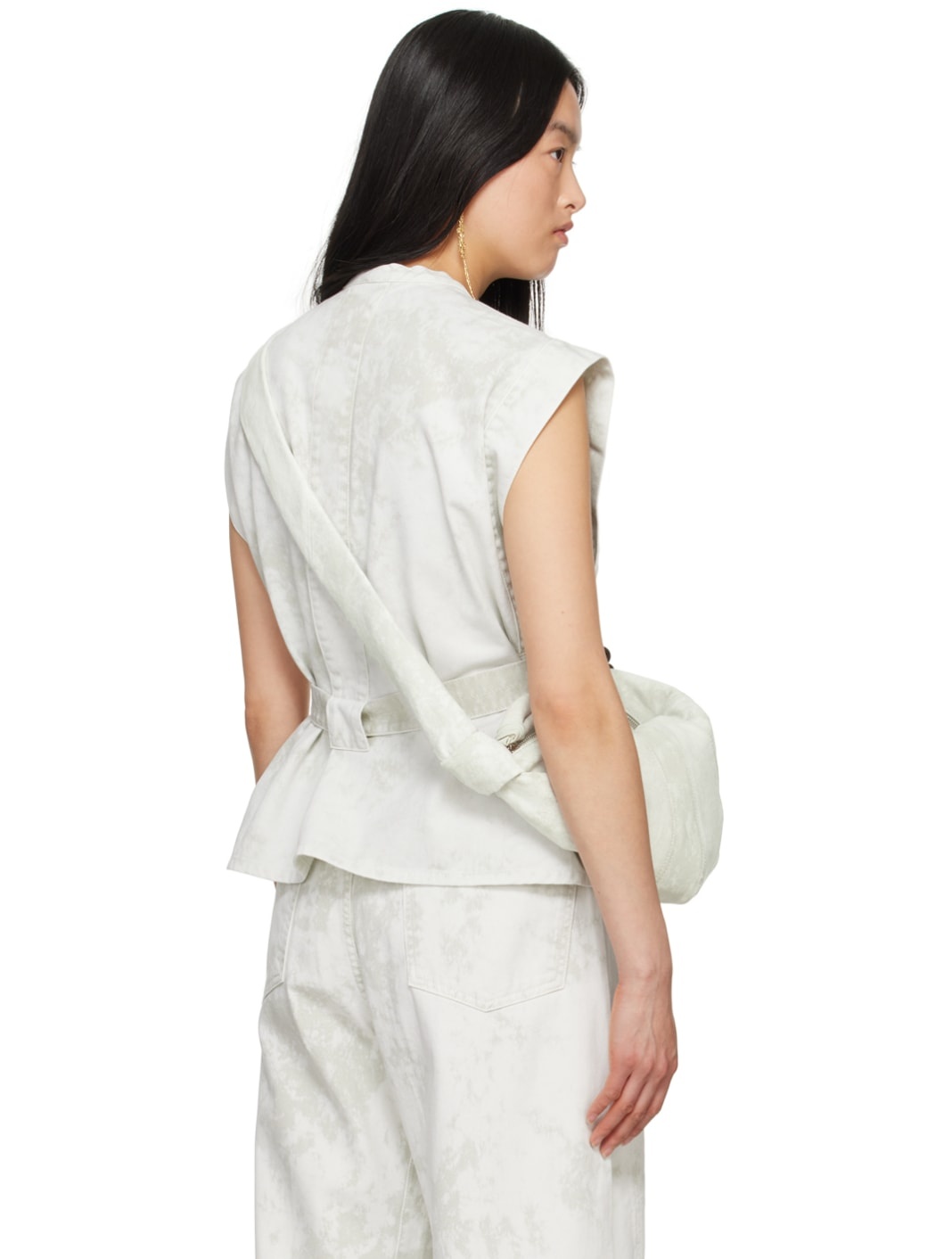 Off-White Chasuble Denim Vest - 3