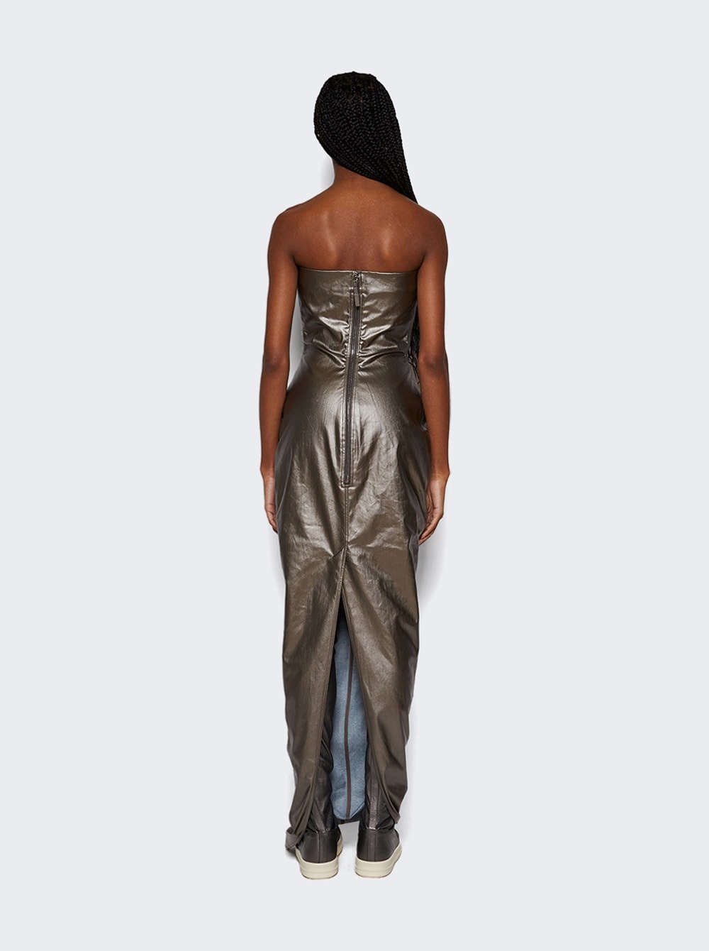 Bustier Gown Gun Metal - 5
