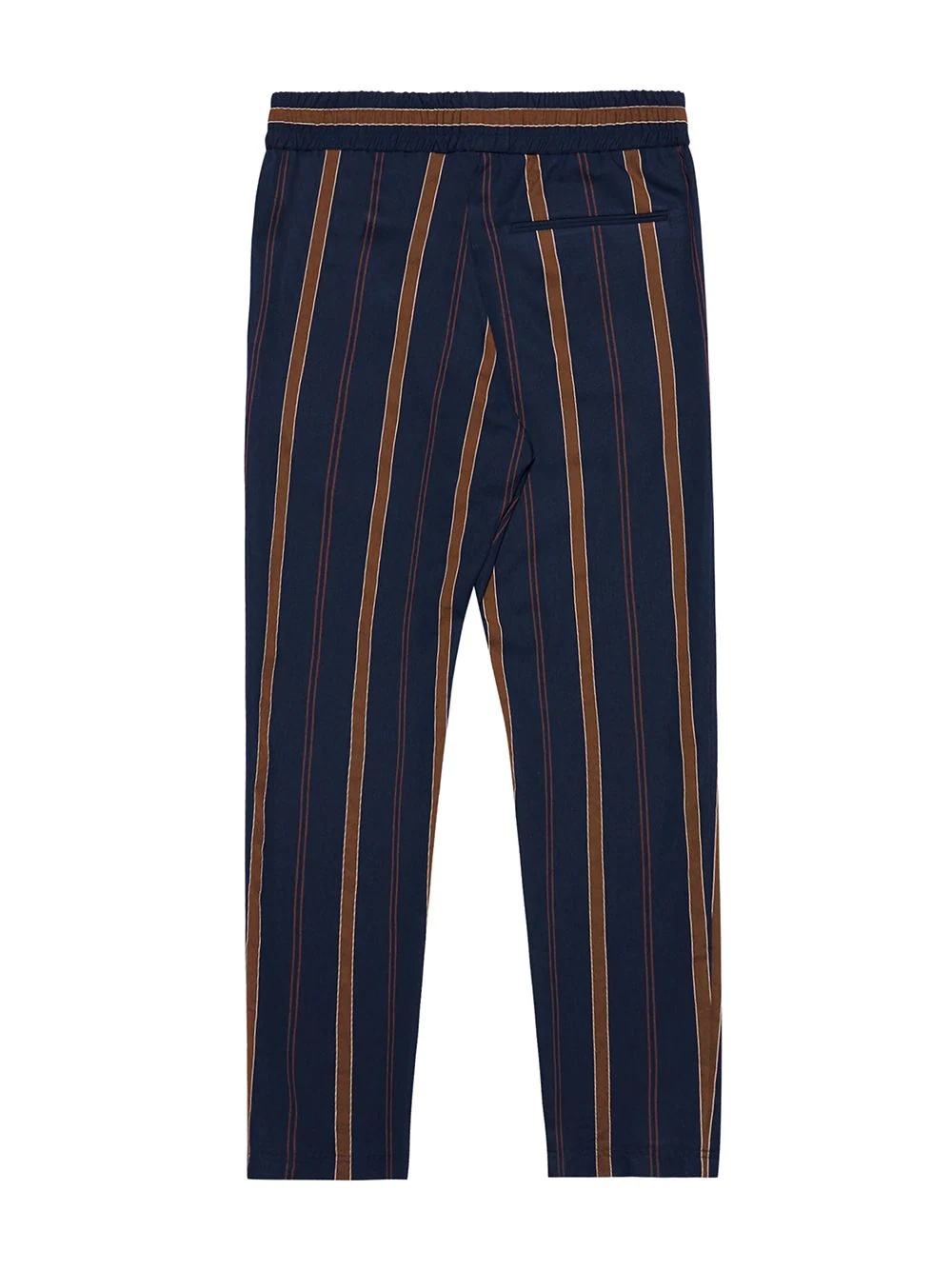 striped pull-on trousers - 2