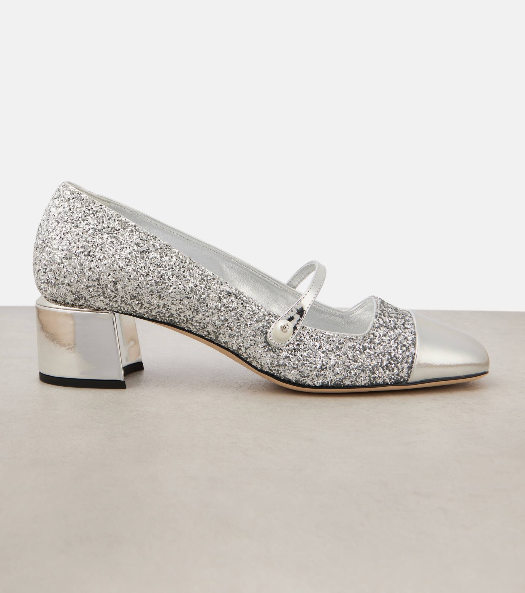 Elisa 45 glitter pumps - 5
