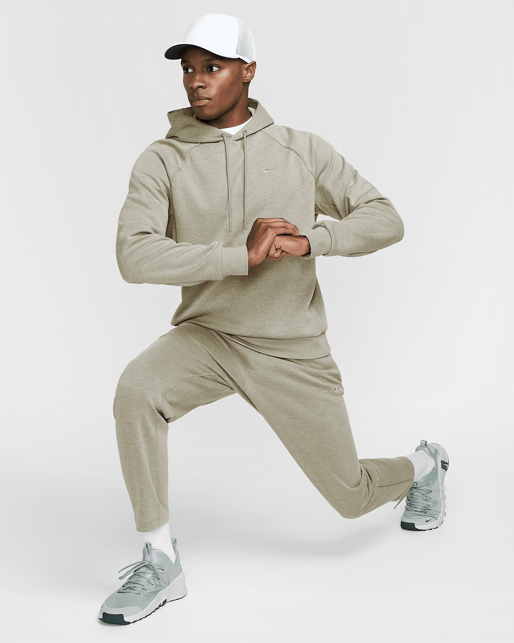 Nike Primary Fleece Men's Dri-FIT UV Pullover Performance Hoodie - 9