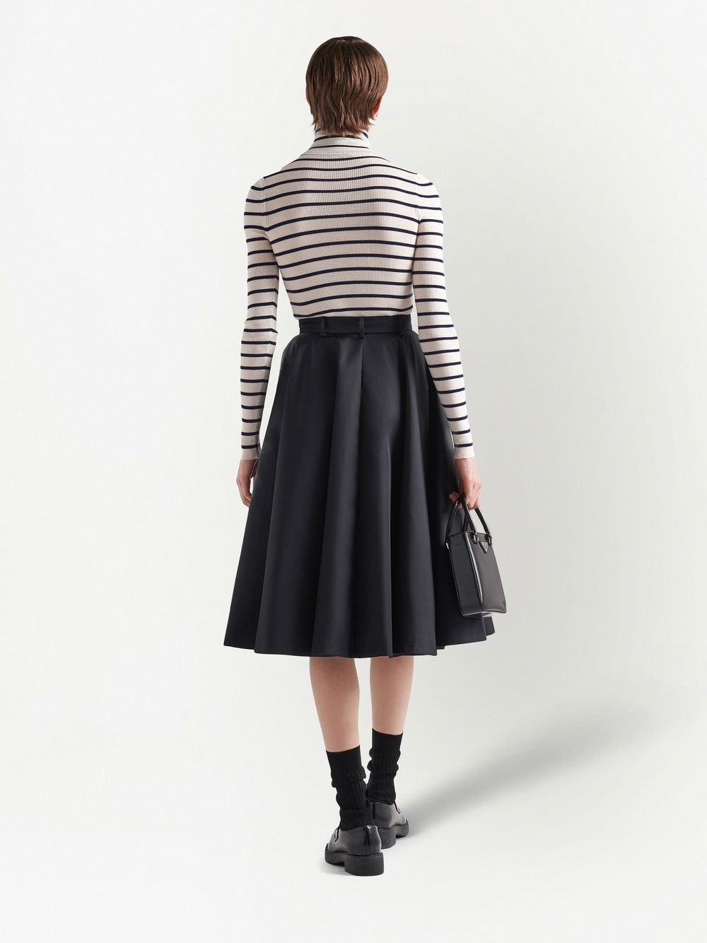pleated full skirt - 4