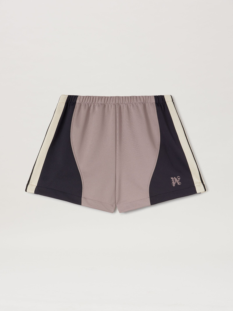 Monogram Colorblock Track Shorts 1