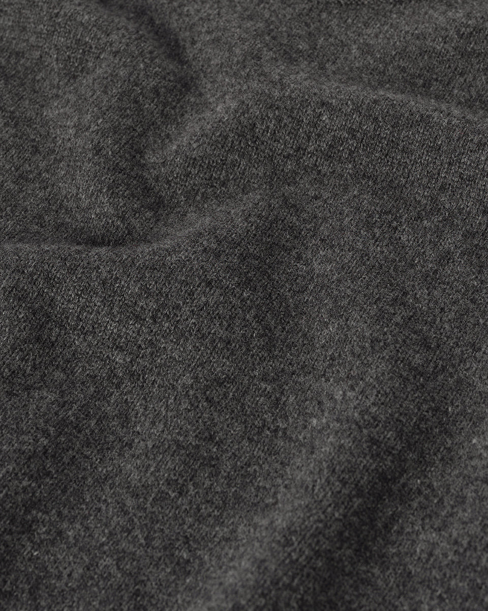 Superfine Merino Relaxed Grey Jumper - 6