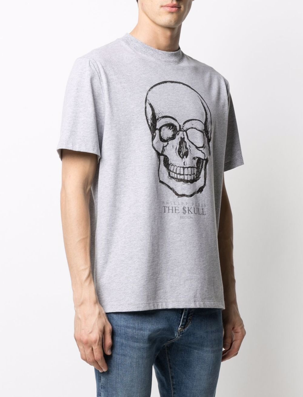 skull-print T-shirt - 3