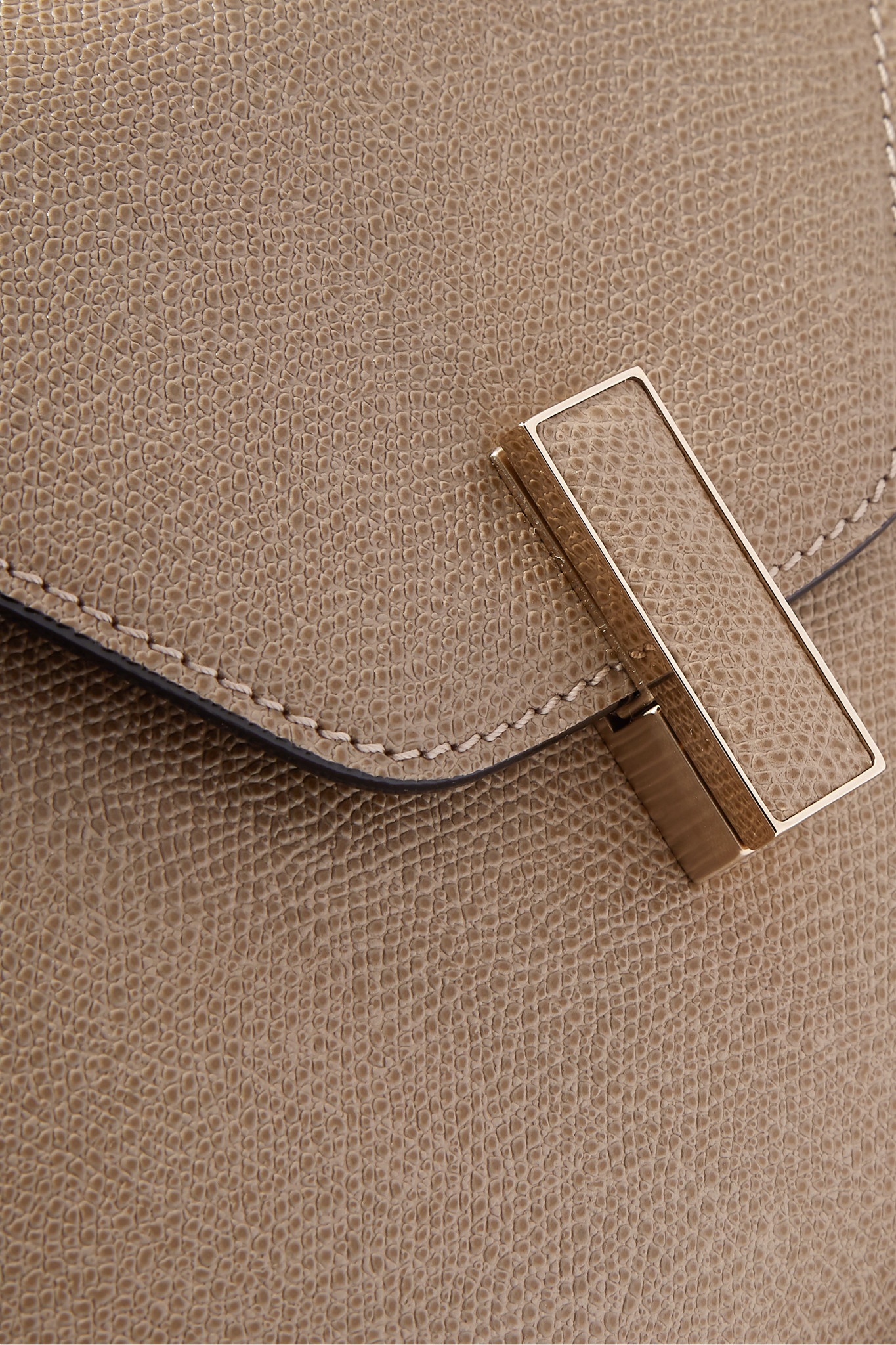 Iside mini textured-leather tote - 4