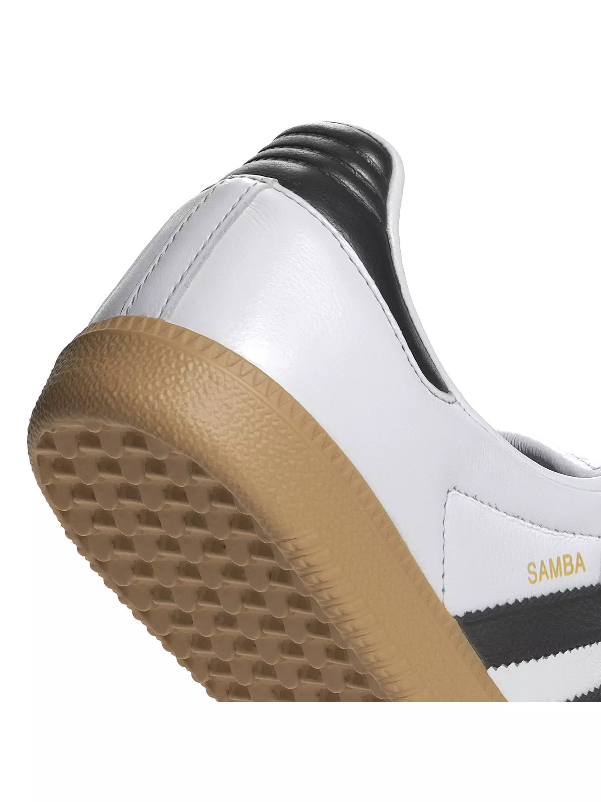 Originals Samba OG Long Tongue "Ftwr White/Core Black/Gold Metallic" Women's Shoe - 7