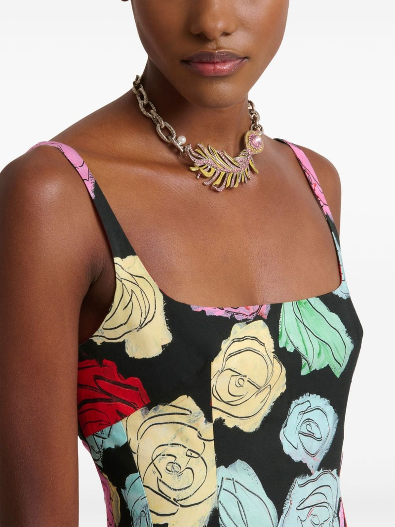Marni feather-design necklace outlook
