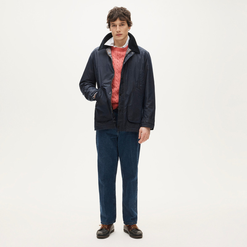 Barbour® X J.Crew Barn Jacket™ in waxed cotton 2