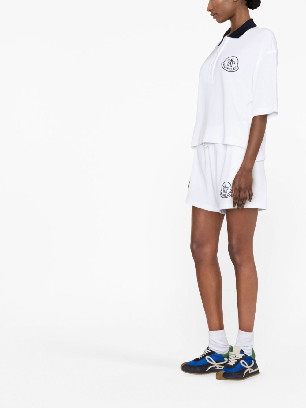 drawstring cotton shorts - 3