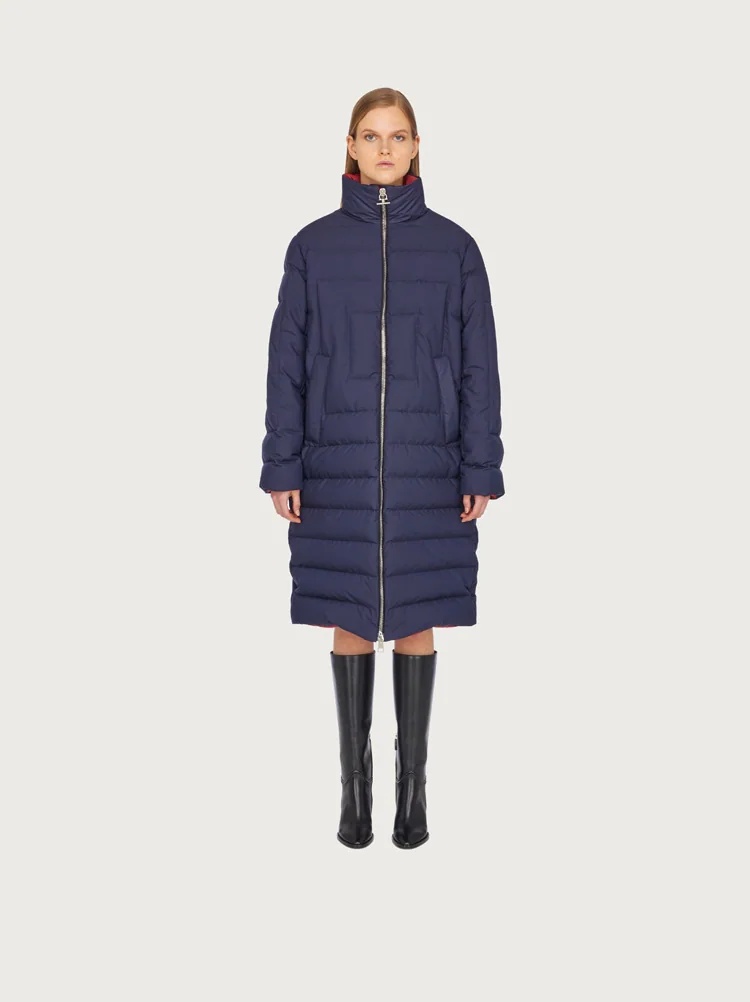 LONG QUILTED COAT - 2
