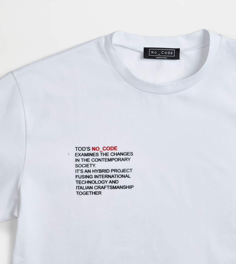 T-SHIRT NO_CODE - WHITE 6