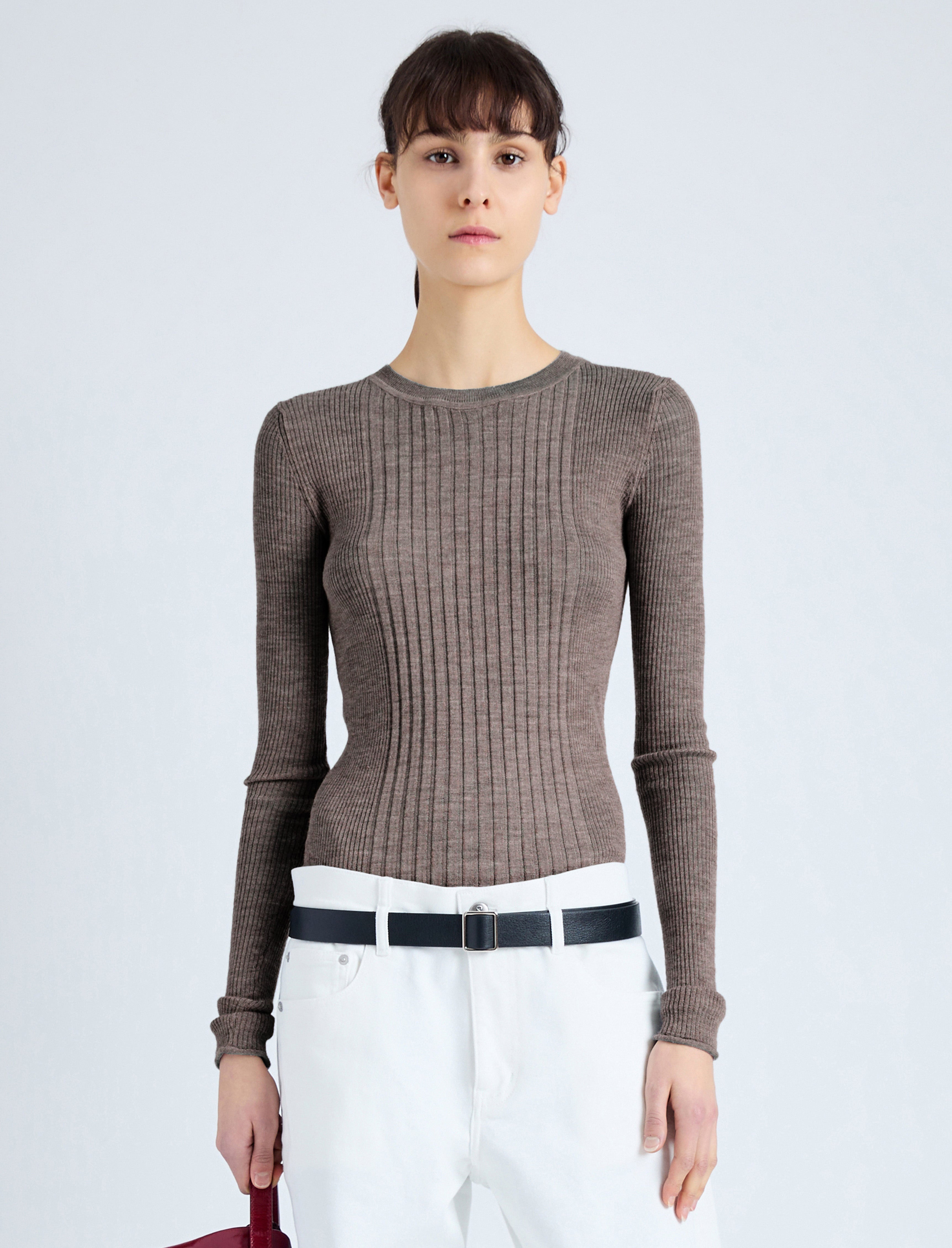 Cassidy Sweater in Superfine Merino Silk - 2