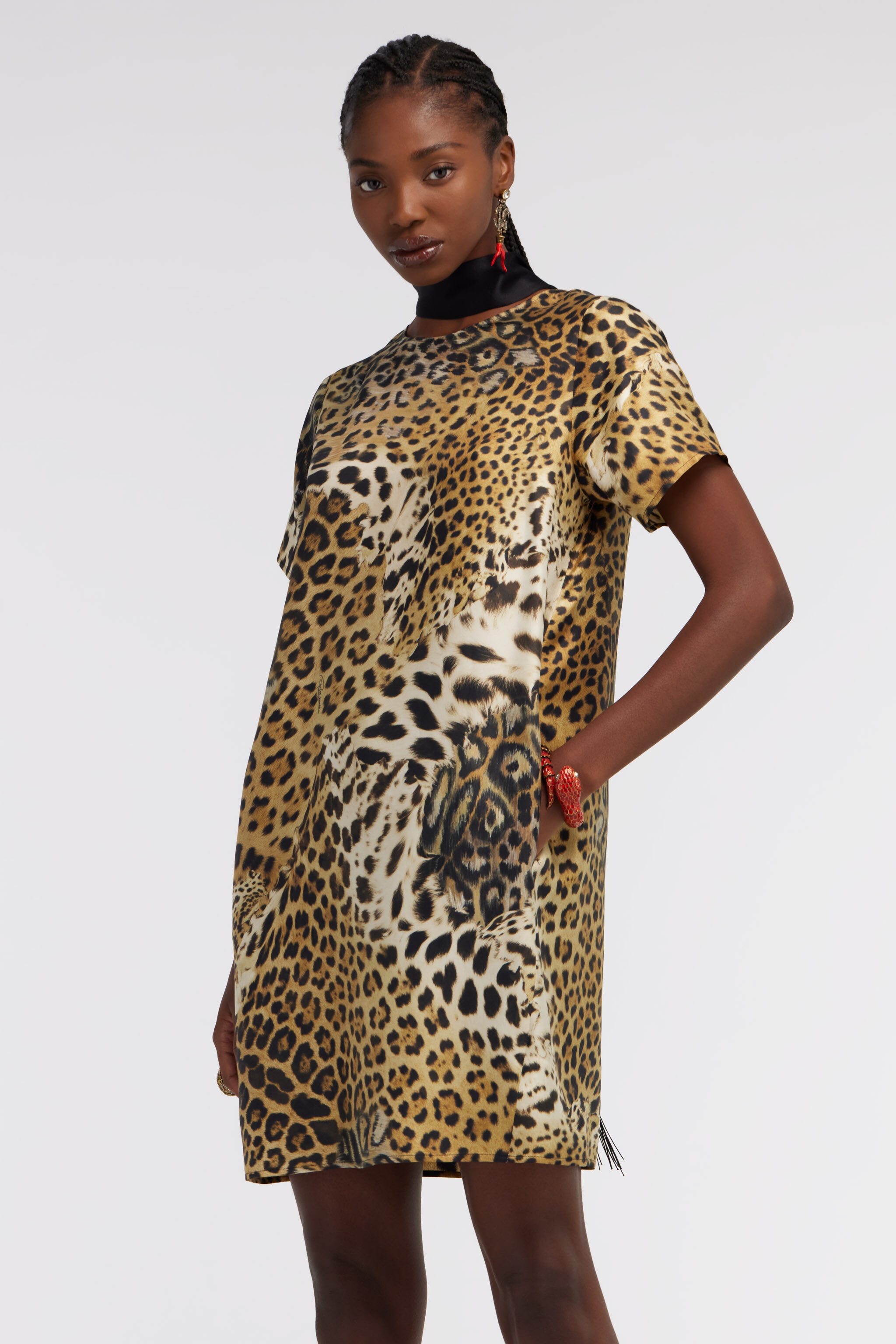 Jaguar Skin print dress - 5