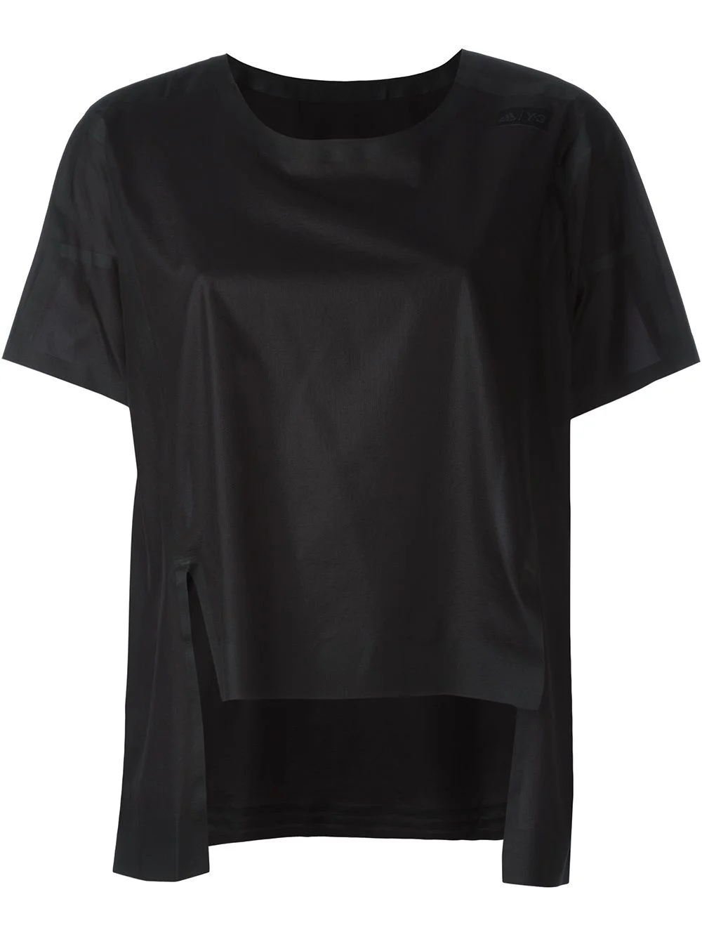 high-low hem top - 1
