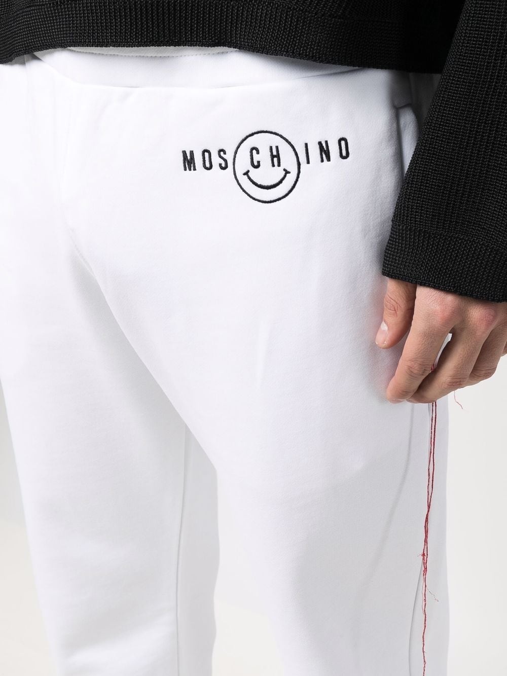 logo-embroidered track pants - 5