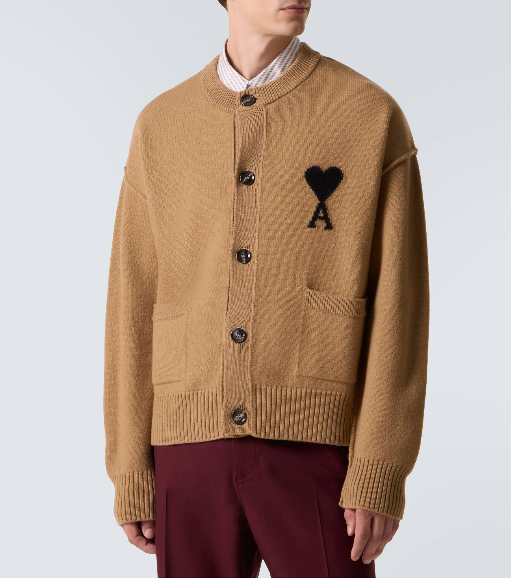 Ami de Cœur virgin wool cardigan - 3