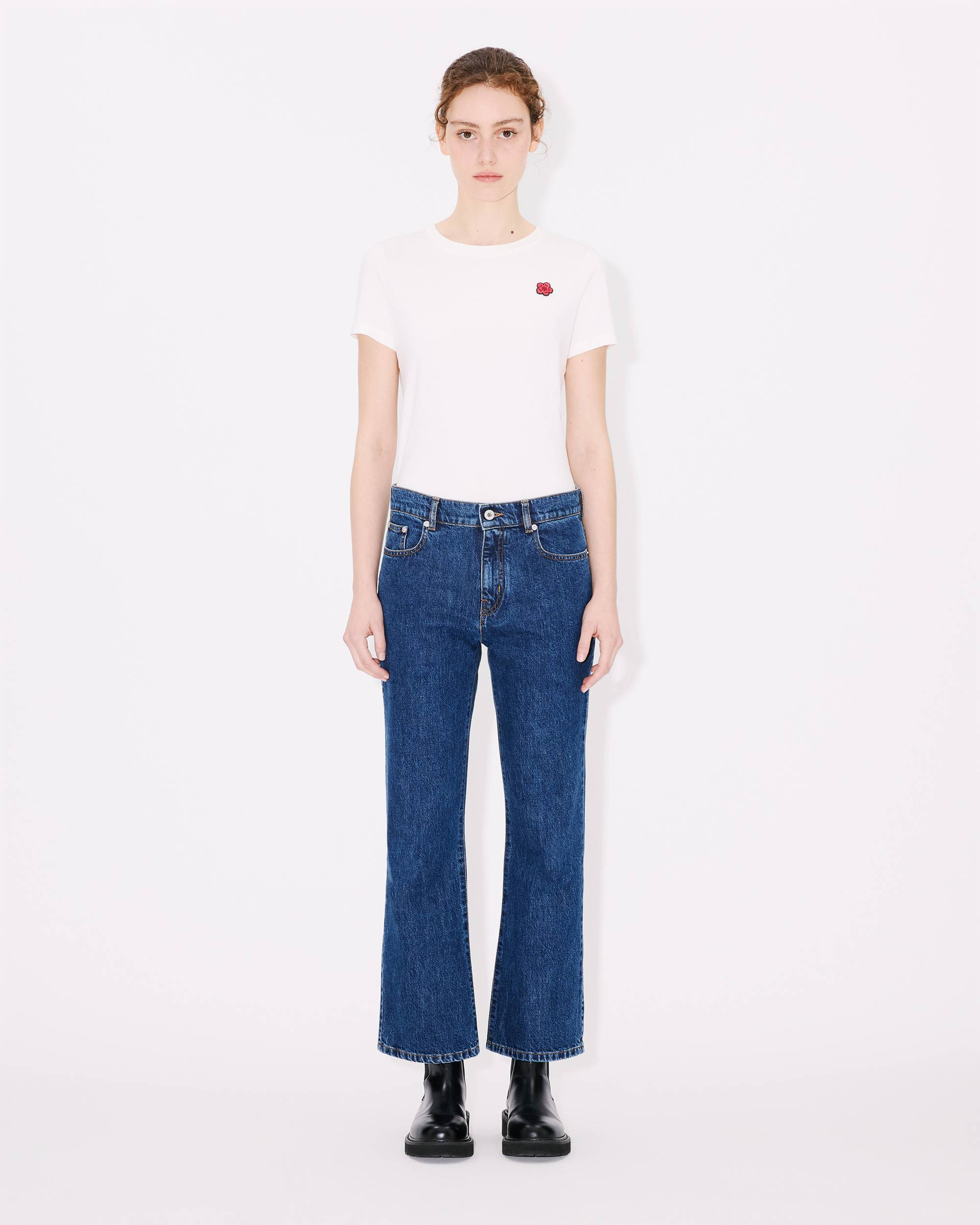 BARA cropped jeans in japanese denim - 5