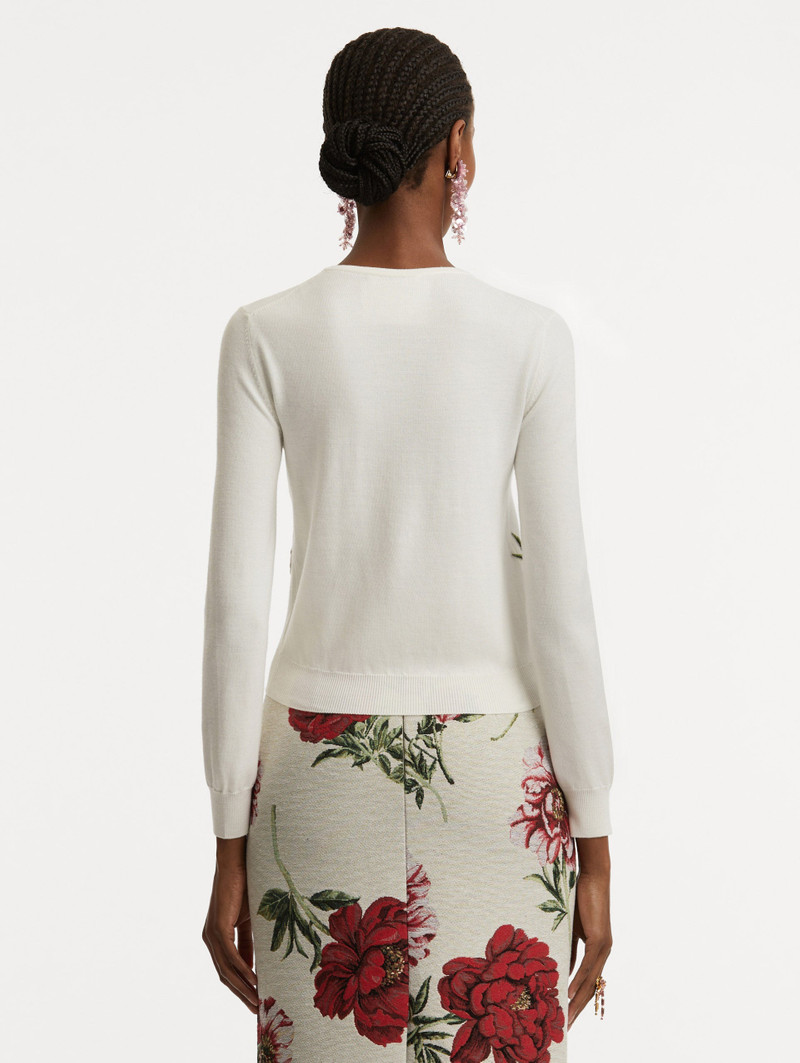 PEONY THREADWORK CARDIGAN 4