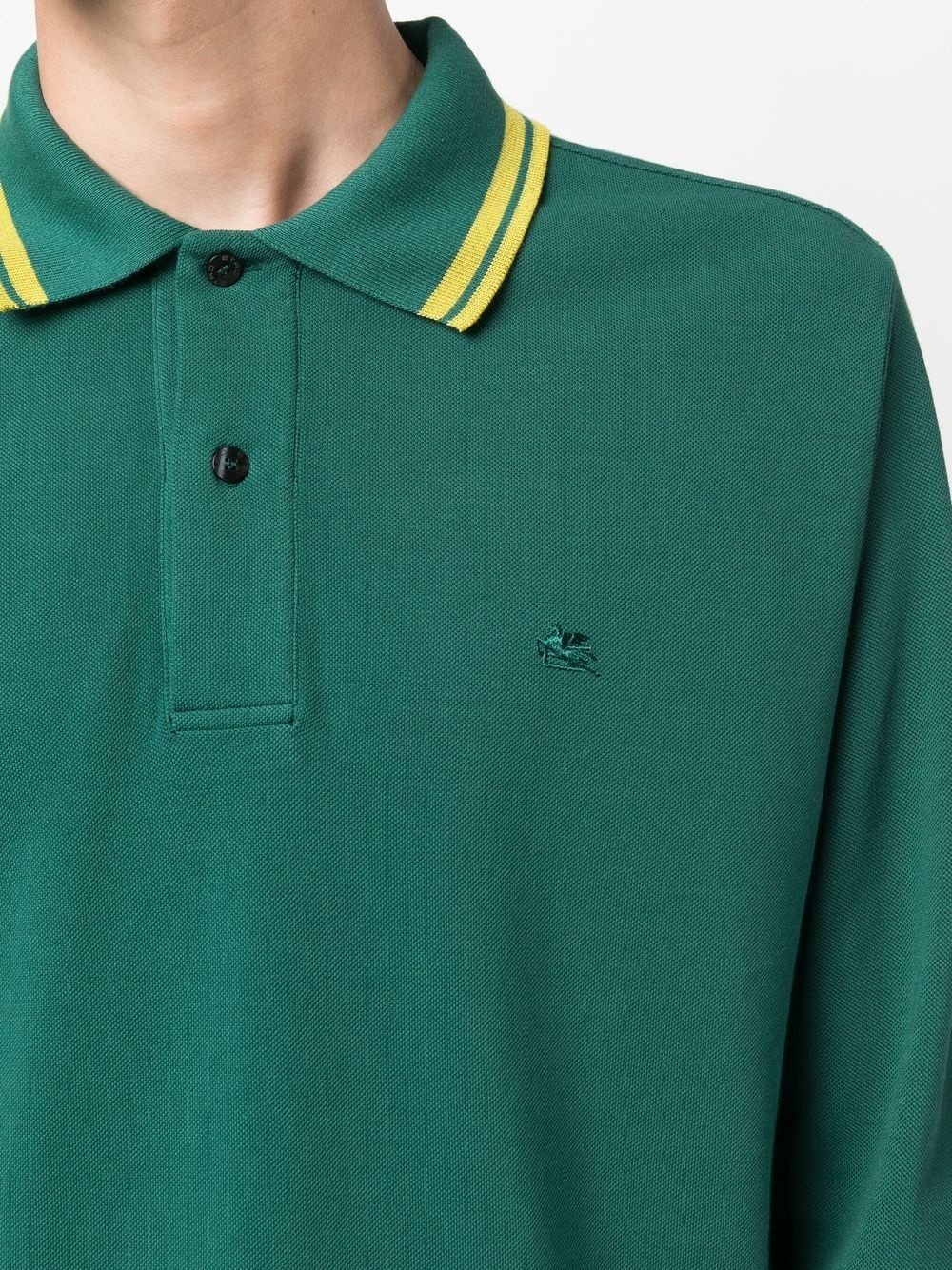 long-sleeve polo shirt - 5