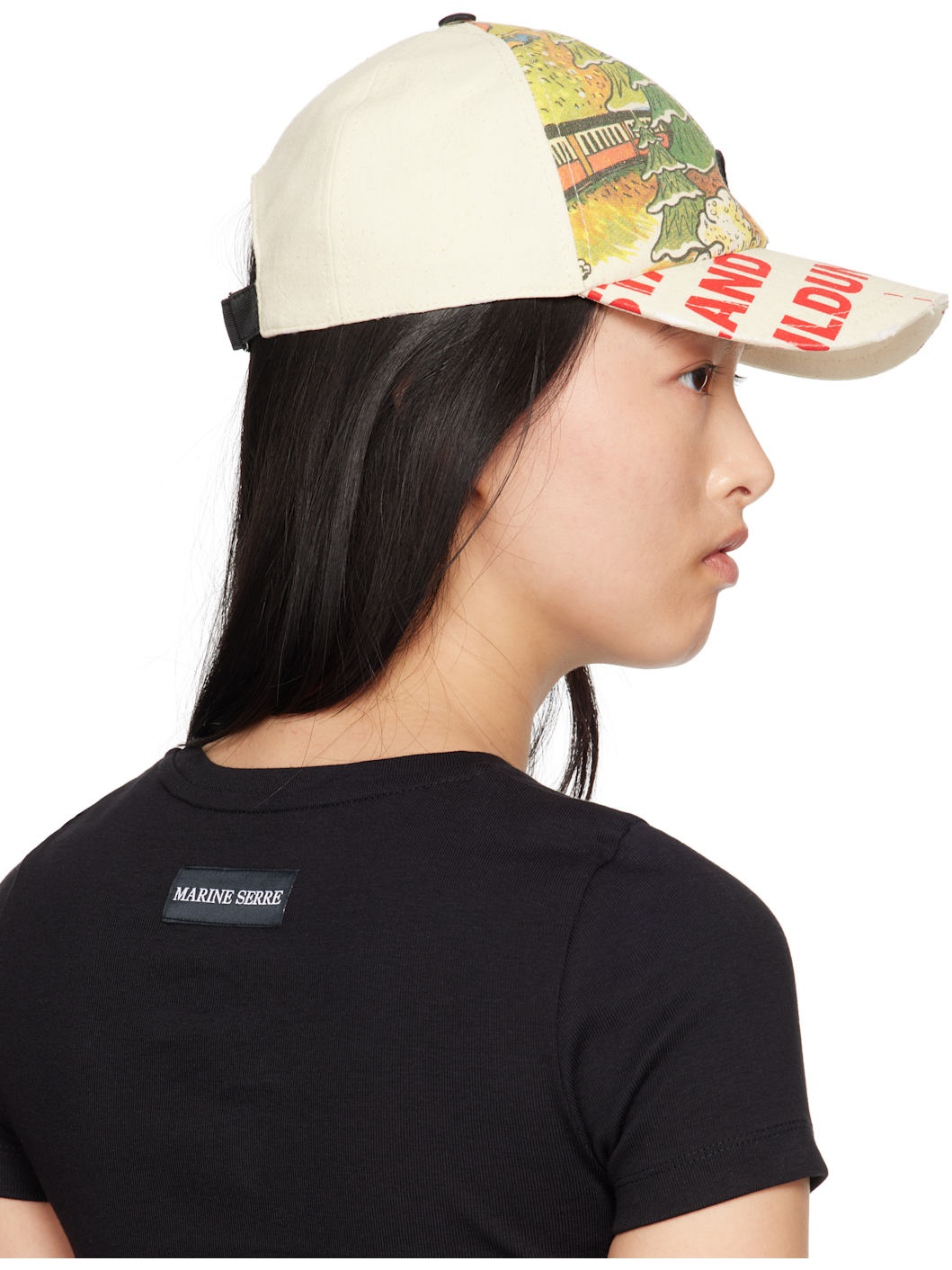 Off-White Regenerated Tote Bags Baseball Cap - 3